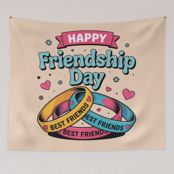 Item preview, Happy Friendship Day designed and sold by 123ks.