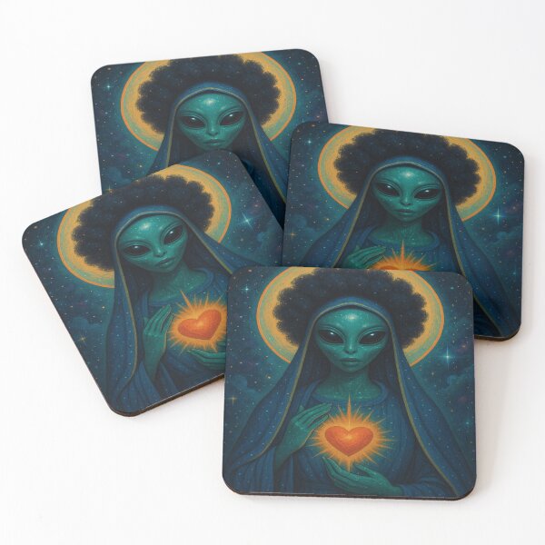 Item preview, "Afro Alien Madonna" designed and sold by Blackcanvas444.