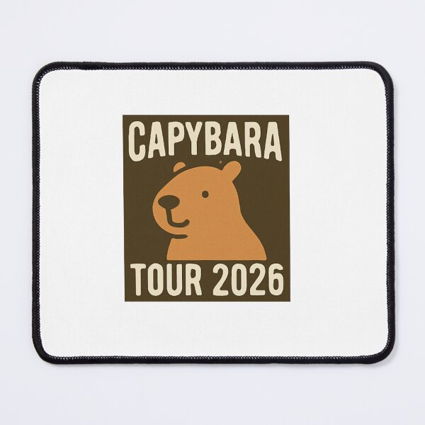 Item preview, Capybara Tour 2026 designed and sold by Thale's Designs.