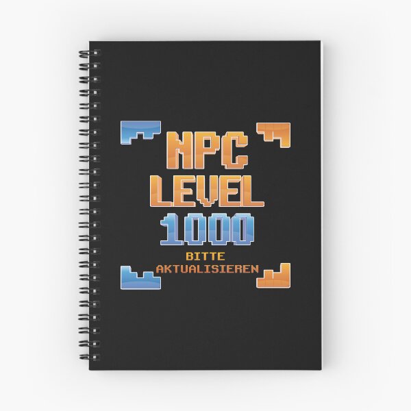 Item preview, NPC - Non Playable Character viral trend design designed and sold by StefanStock73.