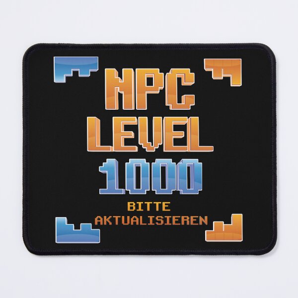 Item preview, NPC - Non Playable Character viral trend design designed and sold by StefanStock73.