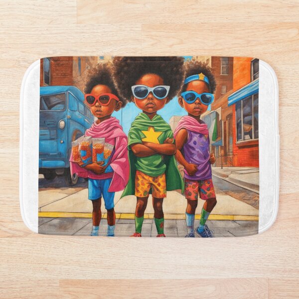 Item preview, "Snack Squad: Block Heroes" designed and sold by Blackcanvas444.