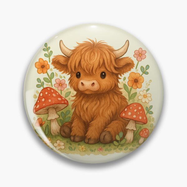 Item preview, Cute Highland Cow designed and sold by Tau Tia L Douglass.