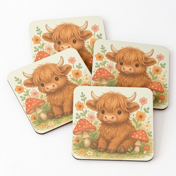 Item preview, Cute Highland Cow designed and sold by Tau Tia L Douglass.
