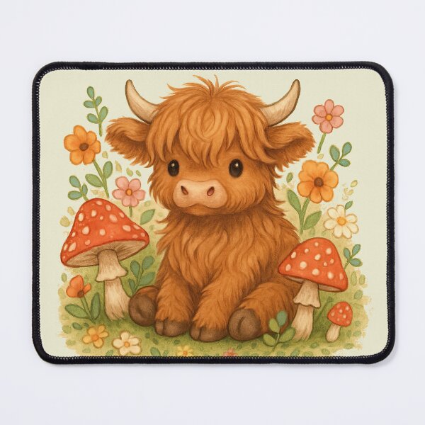 Item preview, Cute Highland Cow designed and sold by Tau Tia L Douglass.