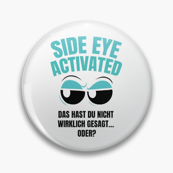 Item preview, Side eye - side glance from youth slang designed and sold by StefanStock73.
