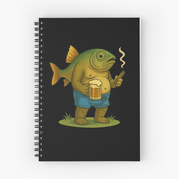 Item preview, Beer Belly Fish Guy Italian Brainrot Meme  Funny Surreal Cartoon Character With Cigar designed and sold by millionair3.