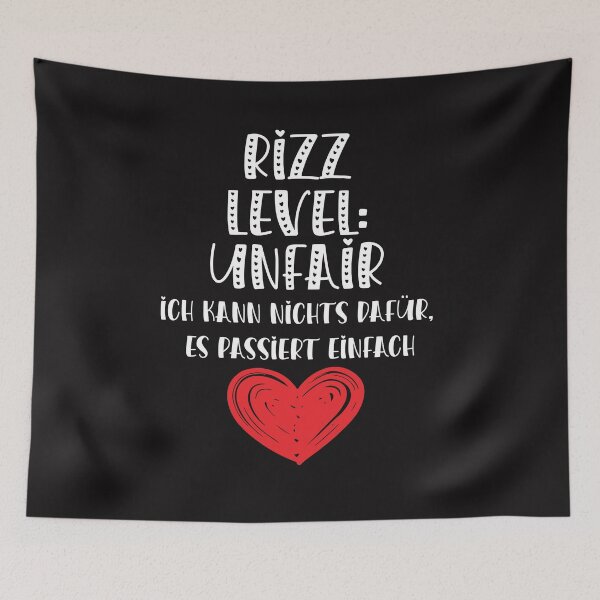 Item preview, Rizz level slogan for young people designed and sold by StefanStock73.