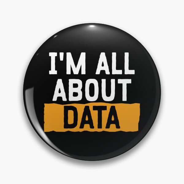 Item preview, I'm All About Data designed and sold by teesaurus.