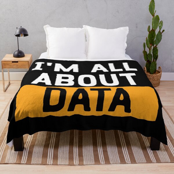 Item preview, I'm All About Data designed and sold by teesaurus.