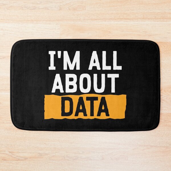 Item preview, I'm All About Data designed and sold by teesaurus.