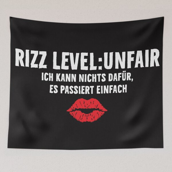 Item preview, Rizz level slogan for young people designed and sold by StefanStock73.