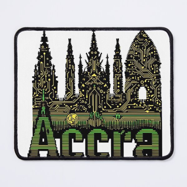 Item preview, Accra Pulse Typography Premium Cool Trendy Best Gift designed and sold by Imaginarium of Chaos falcon88 .