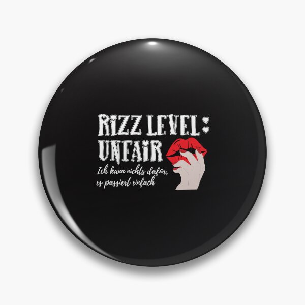 Item preview, Rizz level - TikTok slang designed and sold by StefanStock73.