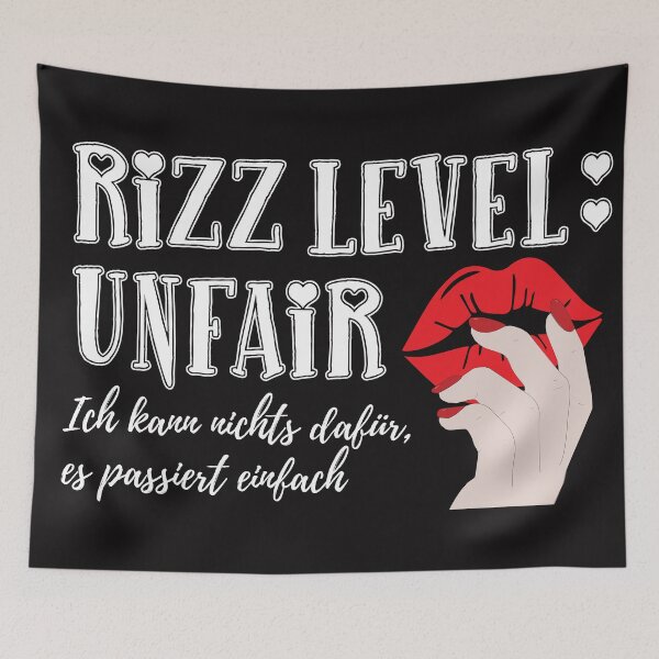 Item preview, Rizz level - TikTok slang designed and sold by StefanStock73.