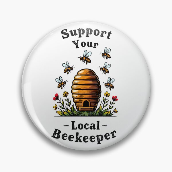 Item preview, Support Your Local Beekeeper designed and sold by FreshArtFusion.