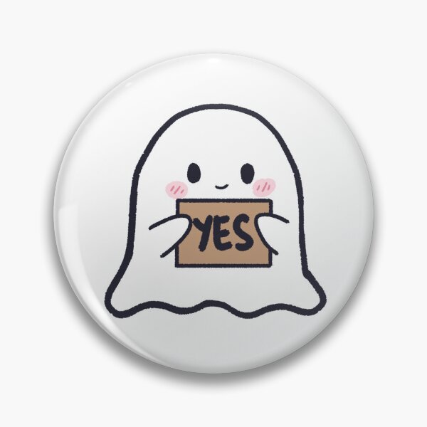 Item preview, SIMPLE DODDLE GHOST - YES designed and sold by Design Shed .