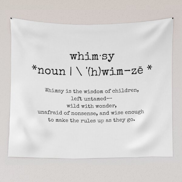 Item preview, whimsy quote nursery room quote kids room quote designed and sold by ArtbyJustis.