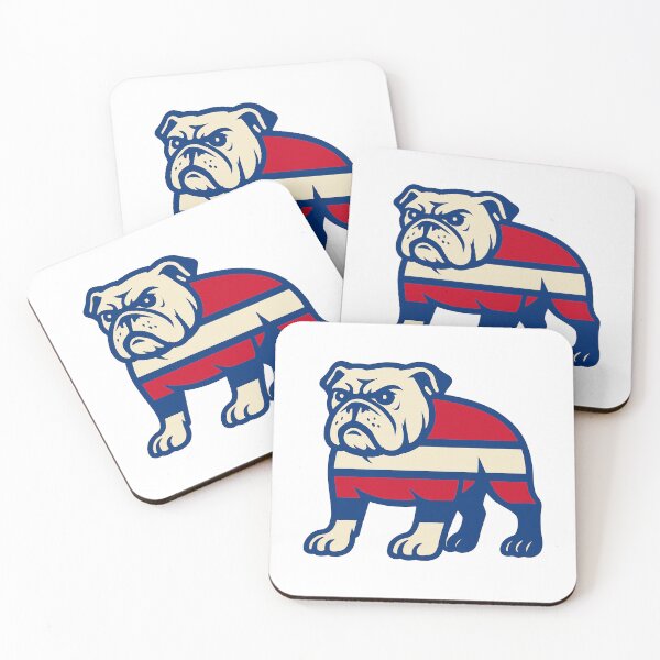 Item preview, Red White & Blue Bulldog - Bulldogs designed and sold by Footys & Flowers Sticker Shop.