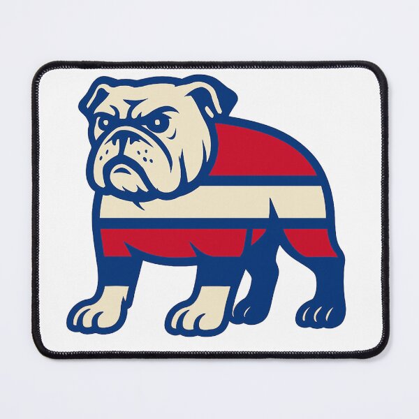 Item preview, Red White & Blue Bulldog - Bulldogs designed and sold by Footys & Flowers Sticker Shop.