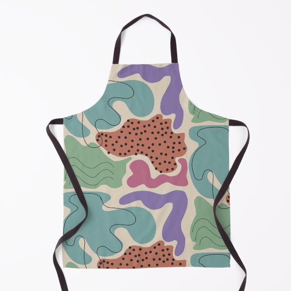Item preview, Playful Abstract Blobs & Dots – Bold Modern Pattern designed and sold by Boho Vibes Studio.