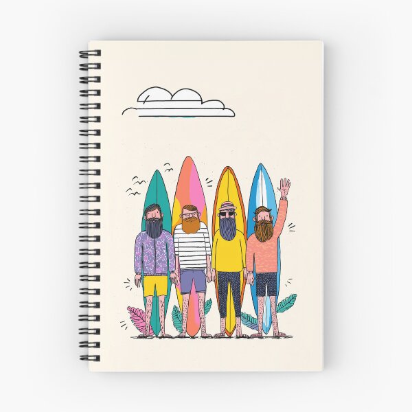 Item preview, Beards, Boards & Good Vibes! designed and sold by Bizu Digitalart.