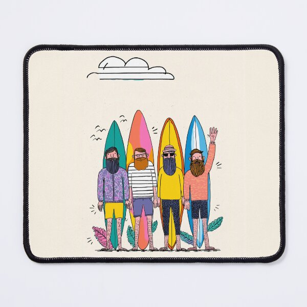 Item preview, Beards, Boards & Good Vibes! designed and sold by Bizu Digitalart.