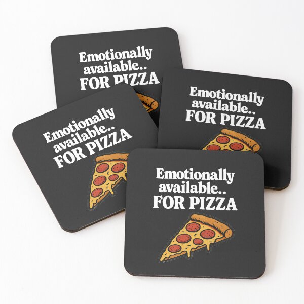 Item preview, Emotionally Available For Pizza designed and sold by Owcomm.