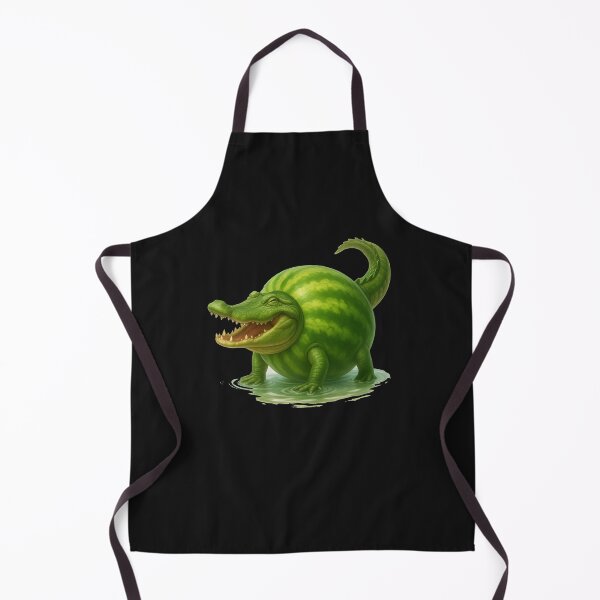 Item preview, Watermelon Alligator  Cute and Funny Surreal Fruit Animal Cartoon designed and sold by millionair3.