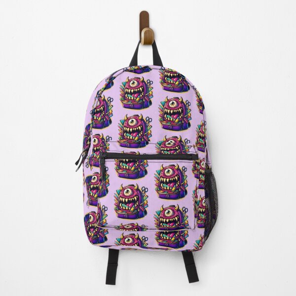 Item preview, Monster Backpack – Playful School Supply Eater designed and sold by Lyssarien.