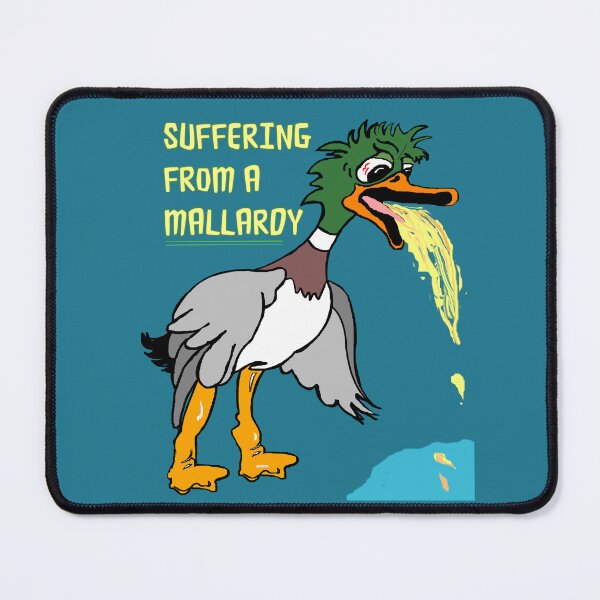 Item preview, Vomiting Mallard Duck Feels Sick designed and sold by kristalcurt.