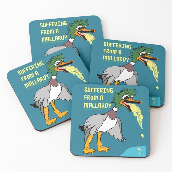 Item preview, Vomiting Mallard Duck Feels Sick designed and sold by kristalcurt.