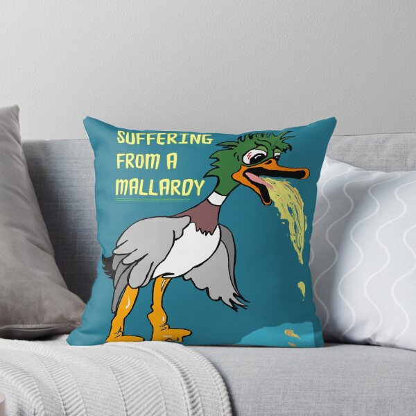 Item preview, Vomiting Mallard Duck Feels Sick designed and sold by kristalcurt.