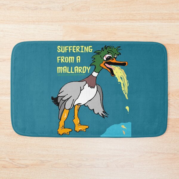 Item preview, Vomiting Mallard Duck Feels Sick designed and sold by kristalcurt.