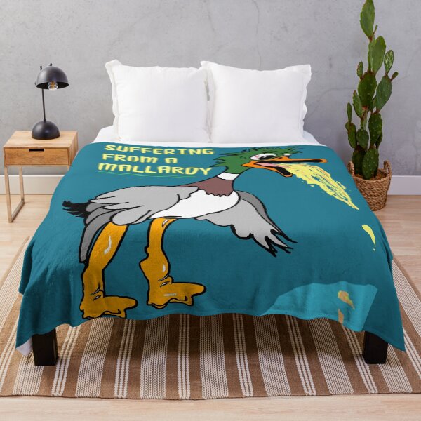 Item preview, Vomiting Mallard Duck Feels Sick designed and sold by kristalcurt.