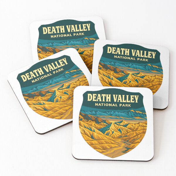Item preview, Death Valley National Park Retro Sticker designed and sold by Ismeal Von.