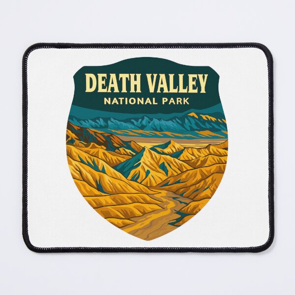 Item preview, Death Valley National Park Retro Sticker designed and sold by Ismeal Von.