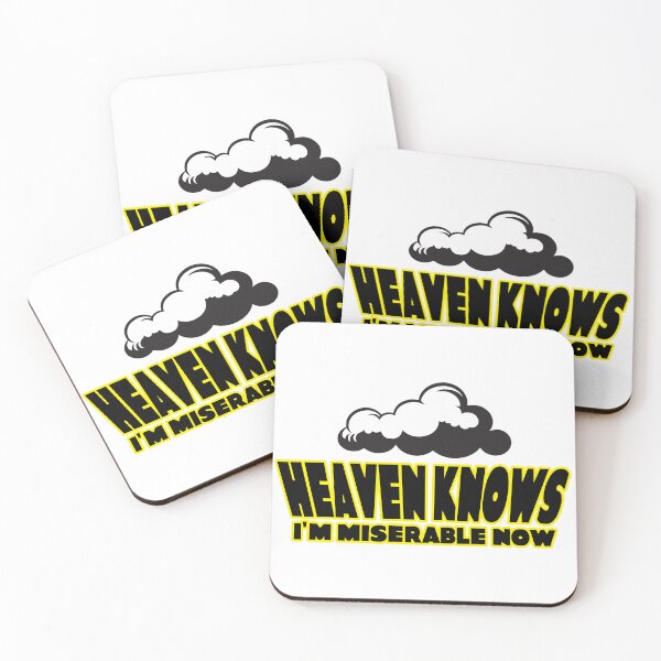 Item preview, Heaven Knows I'm Miserable Now designed and sold by joshpincus.