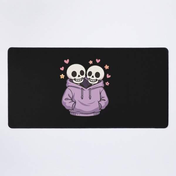 Item preview, Skeleton Couple Sharing One Hoodie | Funny Cute Romantic Valentine’s Day Design designed and sold by ColorSplash123.