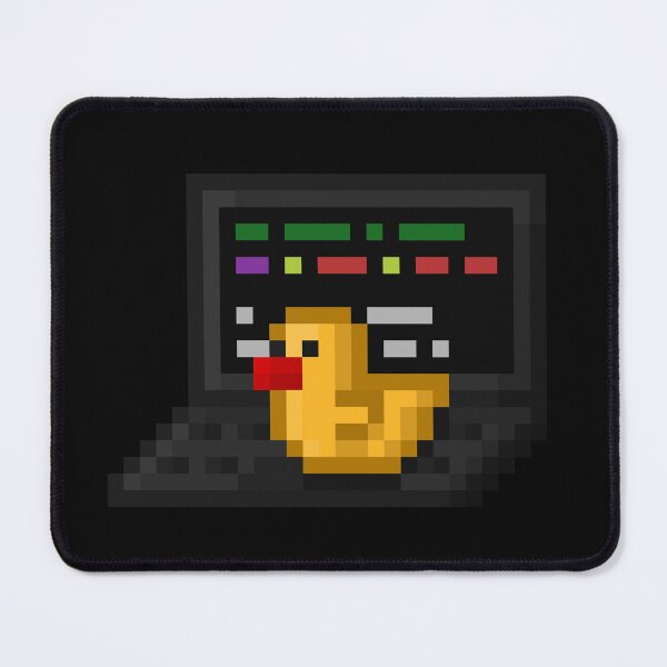 Item preview, Rubber Duck Debugging – Pixel Art for Programmers & Coders designed and sold by Dugolivia.