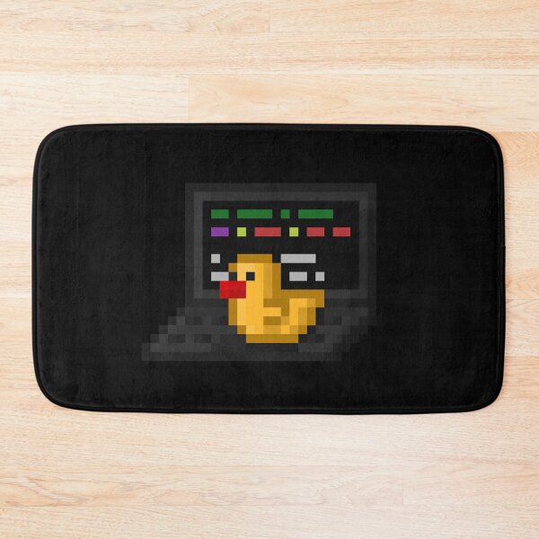 Item preview, Rubber Duck Debugging – Pixel Art for Programmers & Coders designed and sold by Dugolivia.