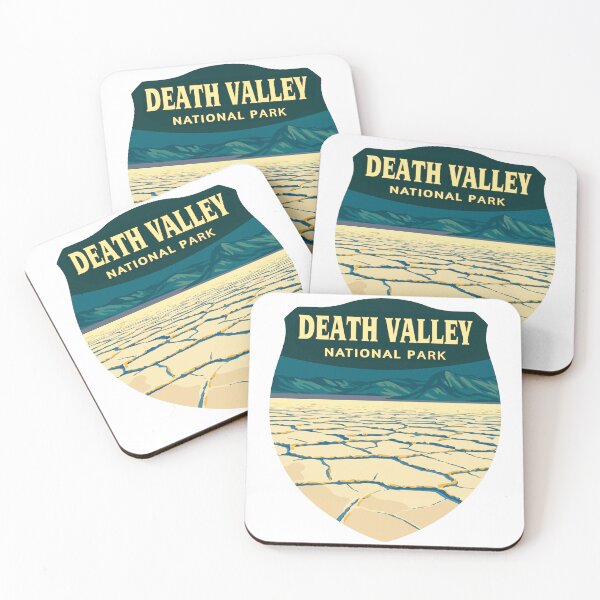 Item preview, Death Valley National Park Retro Sticker designed and sold by Ismeal Von.
