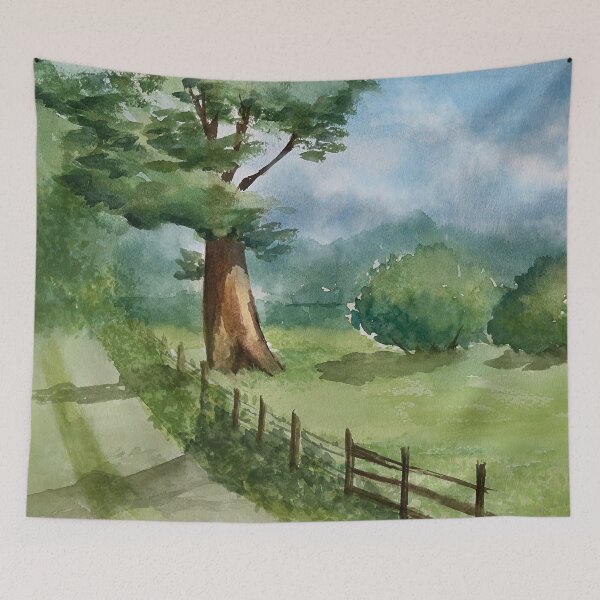 Item preview, Countryside Landscape designed and sold by DariaCeppelli.