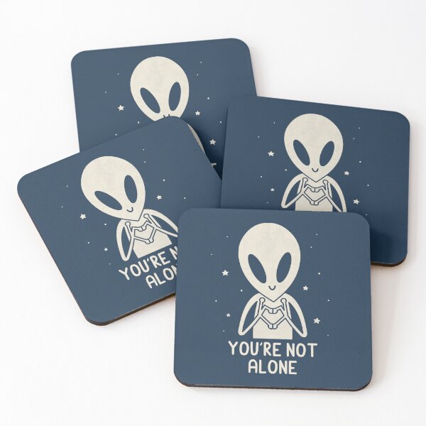 Item preview, Not Alone designed and sold by HandsOffMyDinosaur.