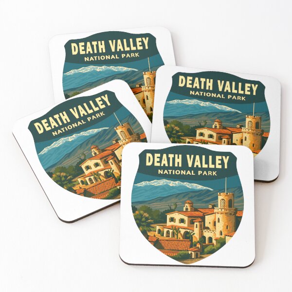 Item preview, Death Valley National Park Retro Sticker designed and sold by Ismeal Von.