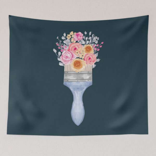 Item preview, Floral paintbrush  designed and sold by PeachyLitchi.