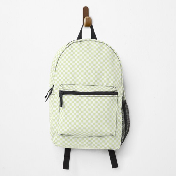 Item preview, Lime cream green and white checkerboard designed and sold by Karf ..