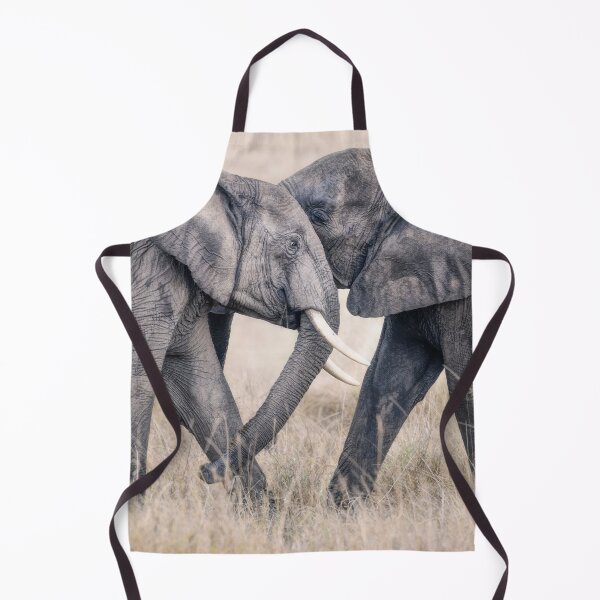 Item preview, Elephants at Play Masai Mara Kenya Artistic designed and sold by PhotoArt by Joan Carroll.