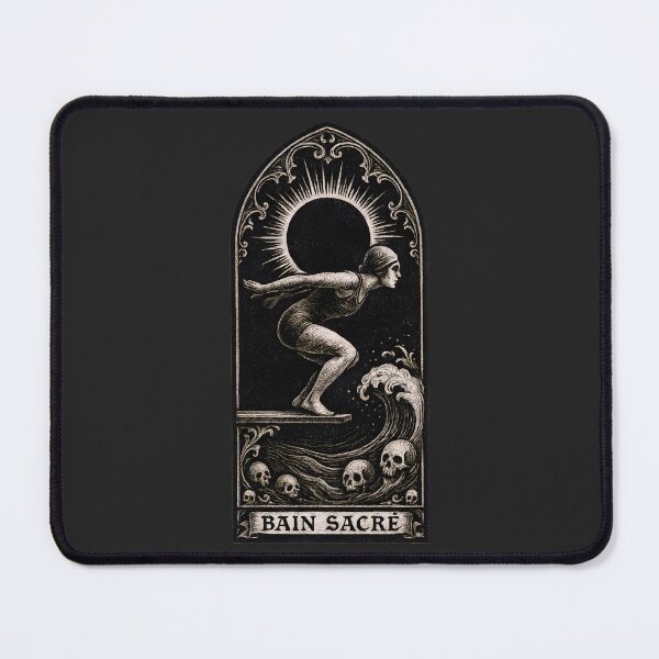 Item preview, Bain Sacré: Gothic Diver with Eclipse & Skull Wave designed and sold by Shoot-The-Moon.