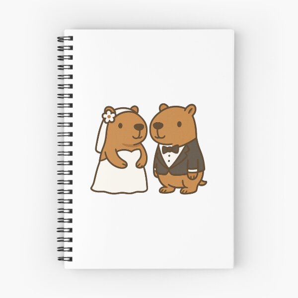 Item preview, Wedding or Engagement Capybara designed and sold by Thale's Designs.